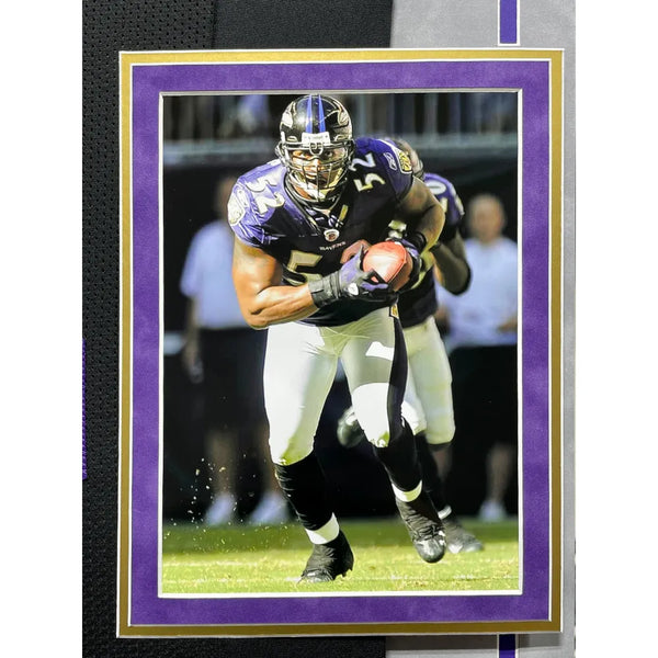 Ray Lewis Autographed Baltimore Ravens Black Jersey Framed BAS Signed -  Inscriptagraphs Memorabilia