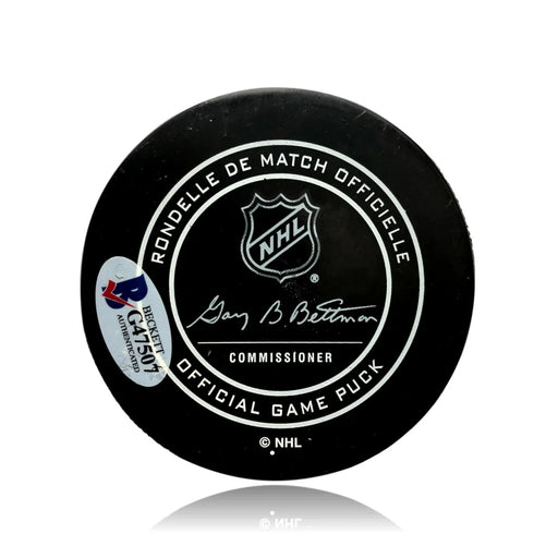 Reilly Smith Signed Vegas Golden Knights Authentic Puck BAS COA VGK Autograph