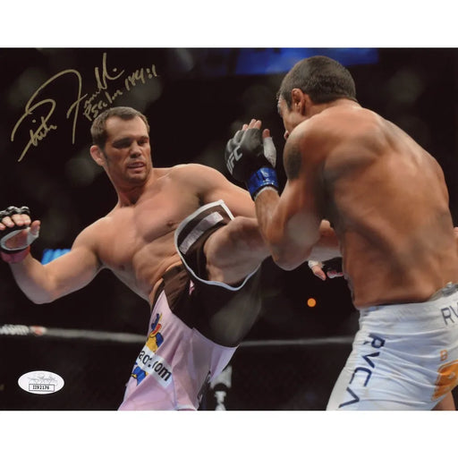 Rich Franklin Hand Signed 8x10 Photo UFC Fighter JSA COA Autograph Ace
