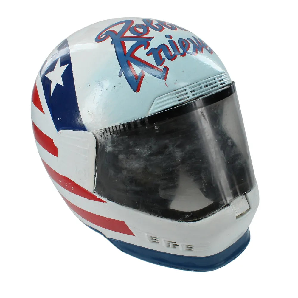 Robbie Knievel Original Steve Kaufman Hand Painted Helmet Artwork 1/1 Caesars