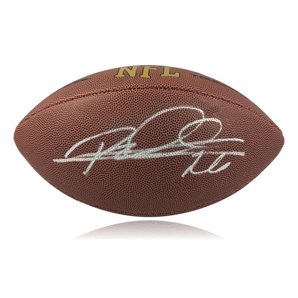 Rod Woodson Signed Full Size Football JSA COA Pittsburgh Steelers Autograph