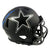 Roger Staubach Hand Signed Eclipse Black Mini Helmet Dallas Cowboys JSA COA