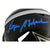 Roger Staubach Hand Signed Eclipse Black Mini Helmet Dallas Cowboys JSA COA
