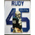 Rudy Ruettiger Signed 3D Jersey Photo Autograph COA 16X20 Inscribed Notre Dame 2