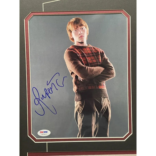 Rupert Grint Signed Harry Potter Flying Movie Car License Plate 8x10 Photo