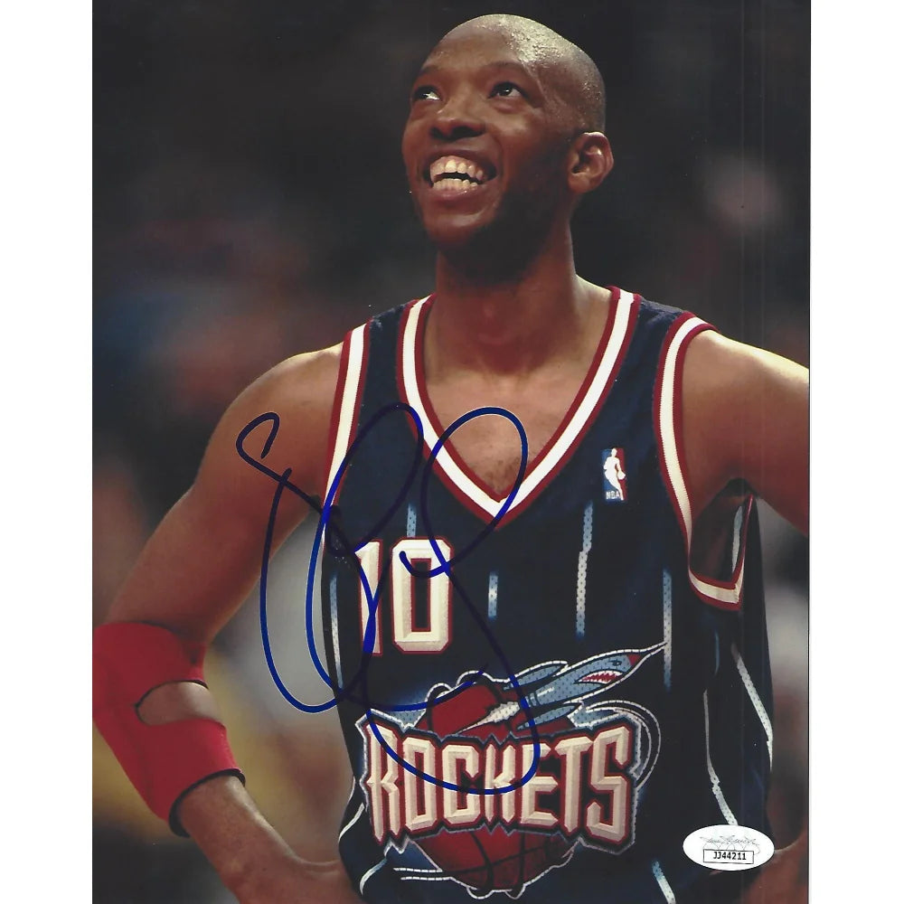 Sam Cassell Signed 8x10 Photo JSA COA Autograph NBA Houston Rockets Posed #1