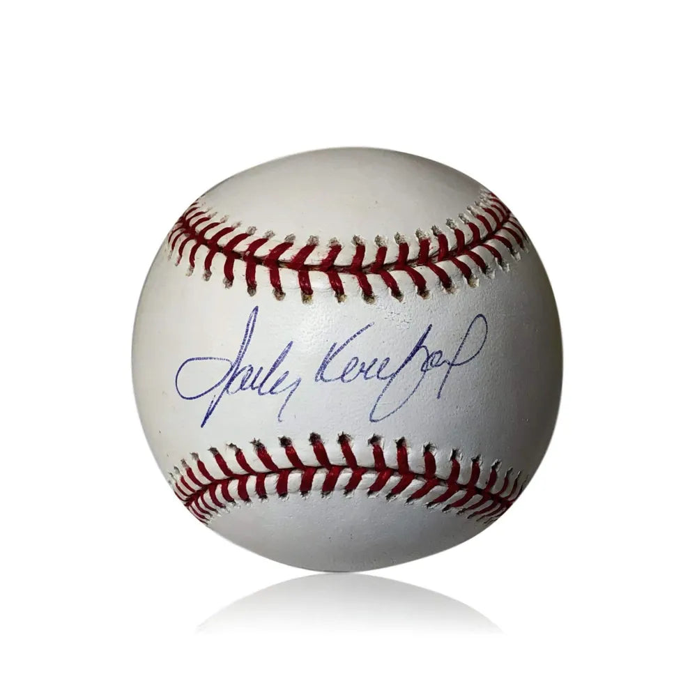 Sandy Koufax Signed MN Dodgers stat jersey framed RARE 5 INS MLB OA Steiner  COA - Cardboard Memories