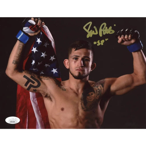 Sergio Pettis Hand Signed 8x10 Photo UFC Fighter JSA COA Autograph Bellator S.P.