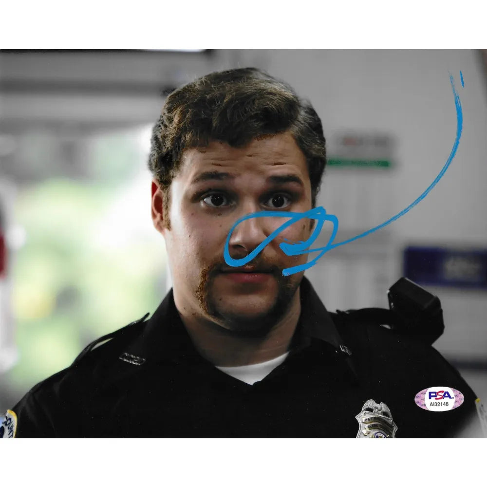 Seth Rogen Autographed 8x10 Photo PSA COA Observe & Report Officer Movie Signed