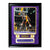 Shaquille O’Neal Signed Game Used LA Lakers Floor Framed PSA/DNA COA Photo Shaq