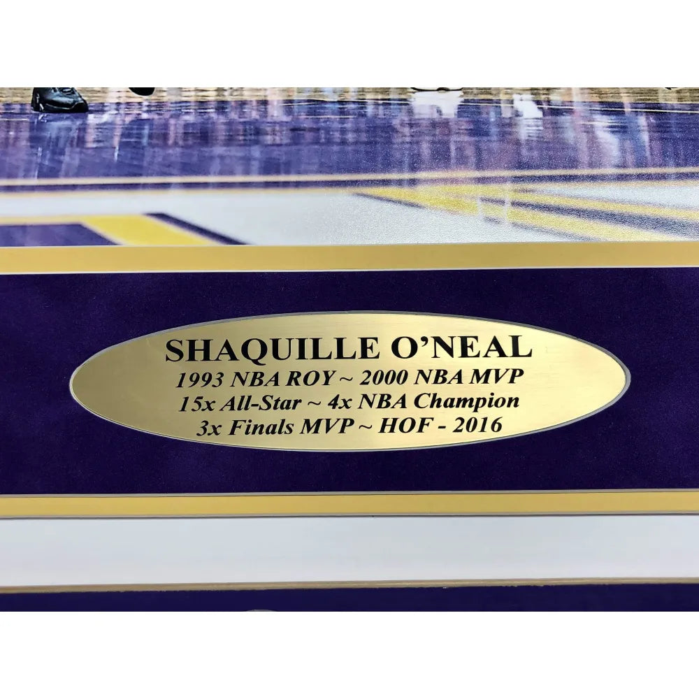Lot Detail - Circa 2000 Shaquille O'Neal LA Lakers Game-Used & Signed Shoes  (Shaq LOA)