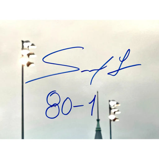 Sonny Leon Signed Rich Strike 16x20 Photo Inscribed 80/1 Odds JSA COA Kentucky
