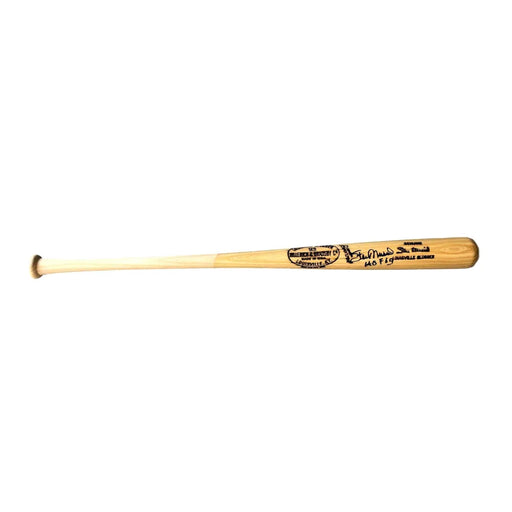 Stan Musial Signed Model Baseball Bat Inscribed HOF St. Louis Cardinals COA BAS