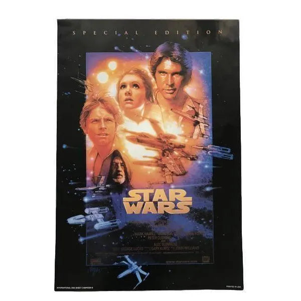 Star Wars 1997 Original Special Edition Movie Poster 27X40 Int’L Canada
