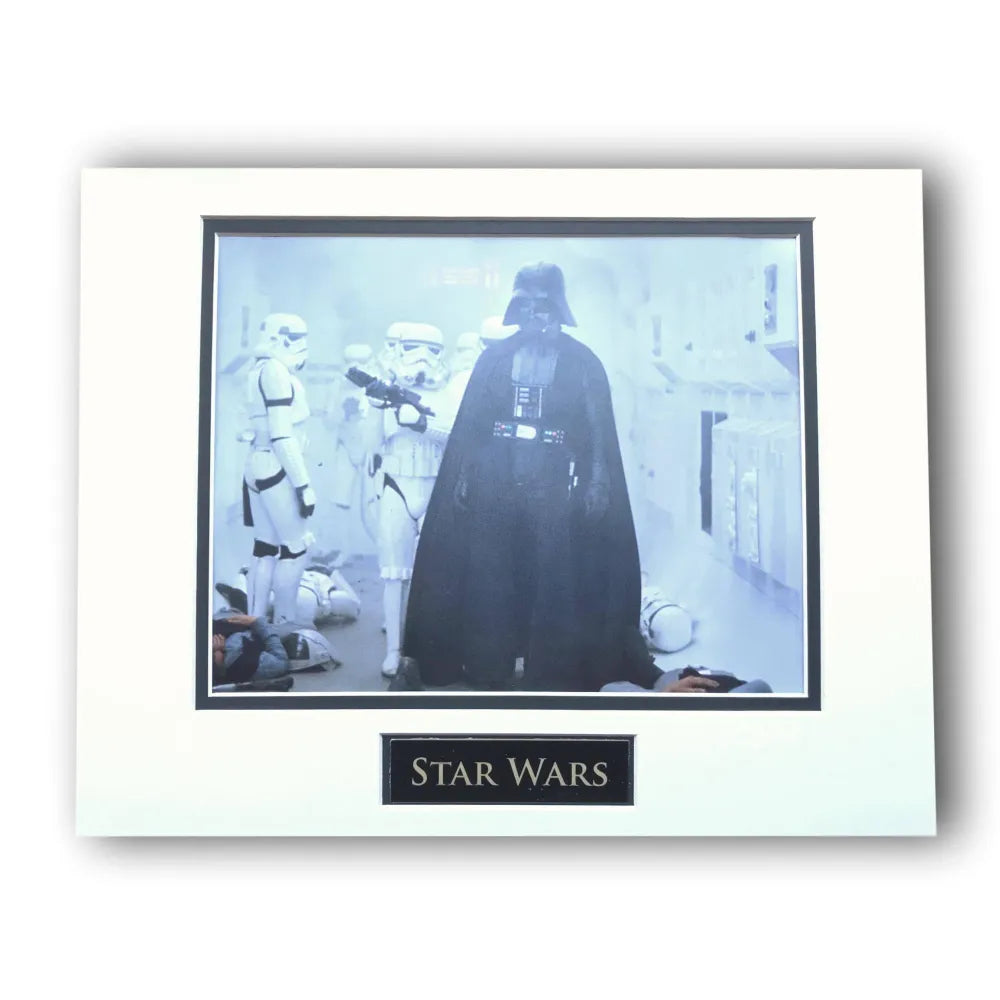 Star Wars Darth Vader Matted Licensed 8X10 Photo For Frame 11X14 New Hope -  Inscriptagraphs Memorabilia - Inscriptagraphs Memorabilia