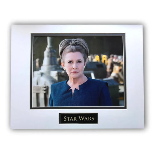Star Wars Princess Leia Matted Licensed 8X10 Photo For Frame 11X14 Force Awakens