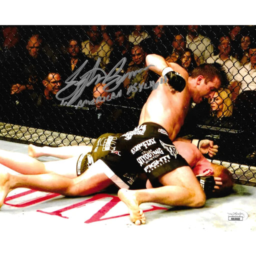 Stephan Bonnar Autographed 8x10 Photo JSA COA UFC Signed Inscribed American Psycho