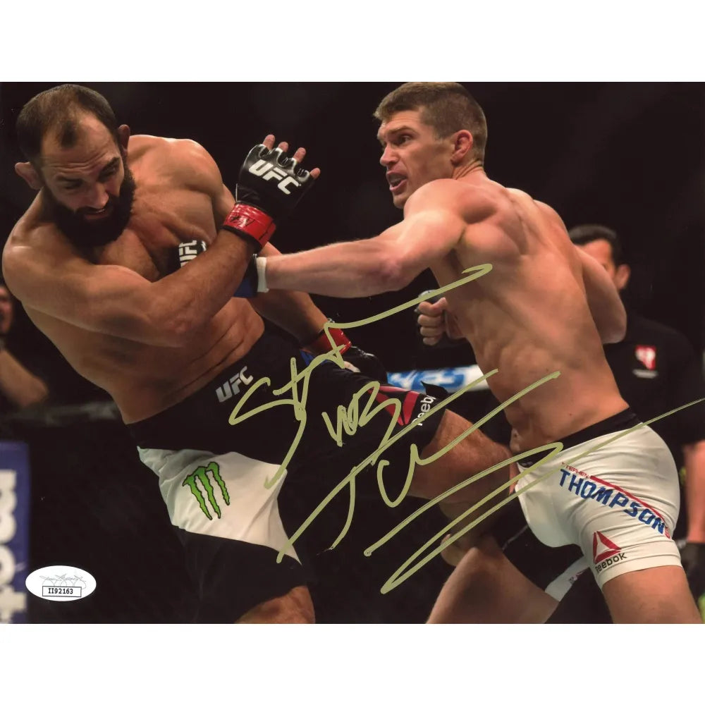 Stephen Thompson Hand Signed 8x10 Photo UFC Fighter JSA COA Autograph Wonderboy