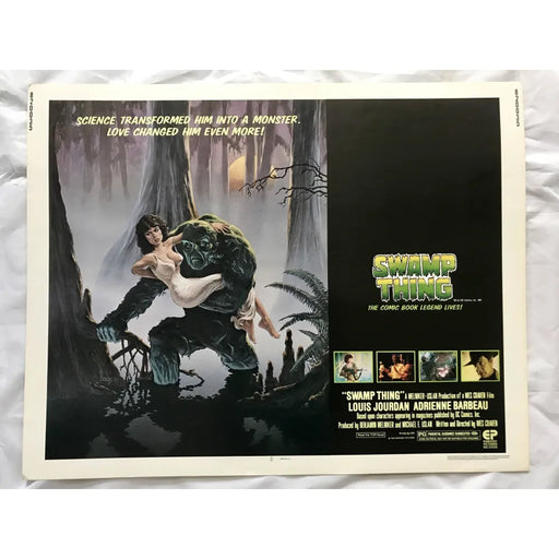 Swamp Thing 1982 Original Movie Poster First Issue 22X28 Wes Craven Dc Comics