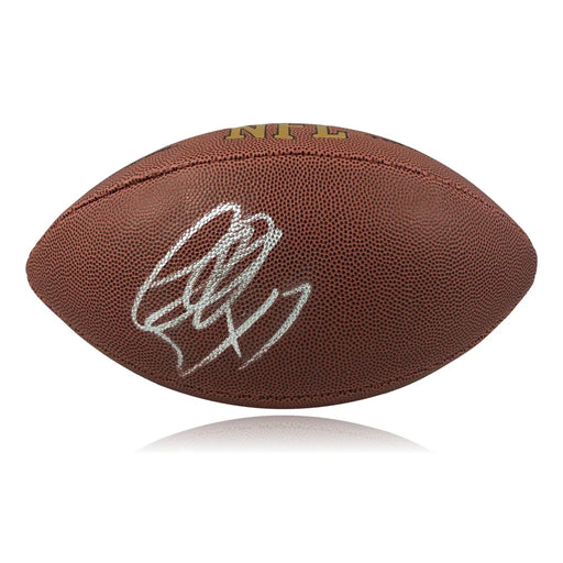T.J. Watt Signed Full Size Football JSA COA Pittsburgh Steelers Autograph