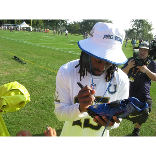 T.Y. Hilton Signed Nike Cleat Indianapolis Colts JSA COA Autograph TY