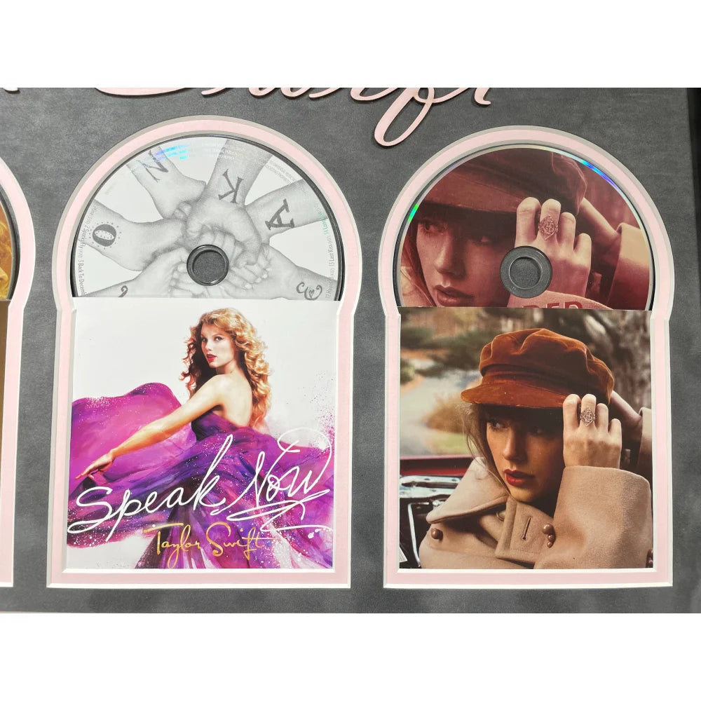 Taylor Swift Signed 11x15 Custom Framed Folklore Album Photo
