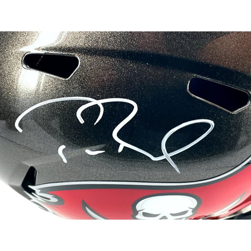 Tom Brady Autographed Tampa Bay Buccaneers FS Speed Helmet Exclusive COA Signed
