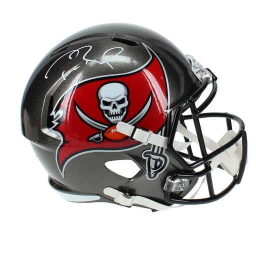 Tom Brady Autographed Tampa Bay Buccaneers FS Speed Helmet Exclusive COA Signed