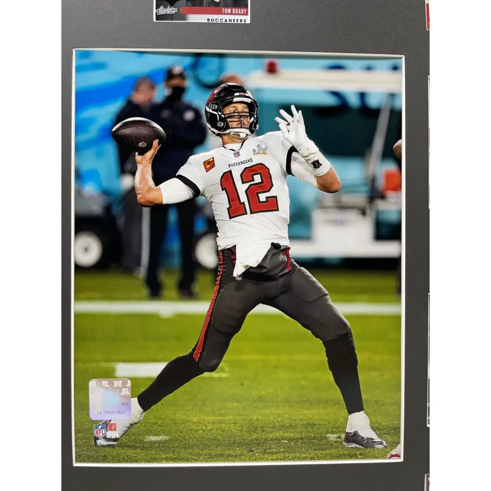 Tom Brady Signed LE Buccaneers / Patriots Full-Size Authentic On