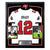 Tom Brady Signed Tampa Bay Buccaneers Framed White Jersey Fanatics Autograph 12