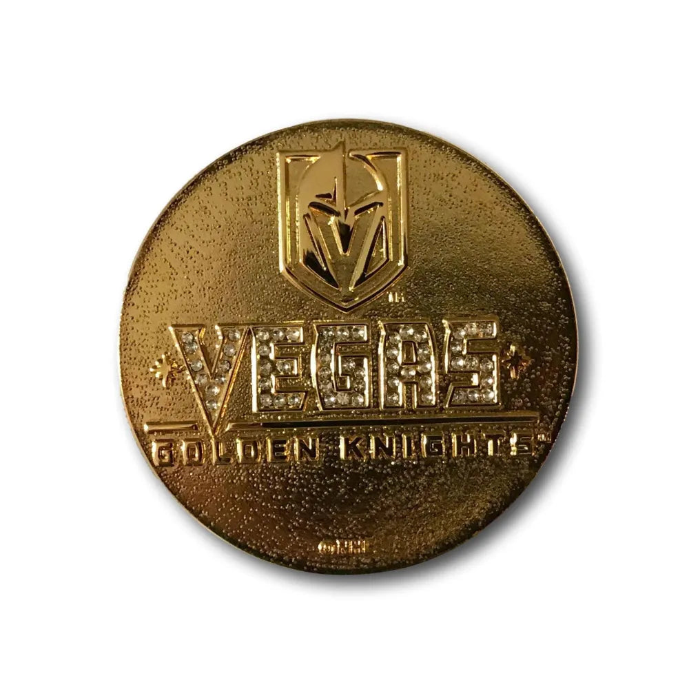 2021 Las Vegas Golden Knights Hockey Fights Cancer Night Puck-T-Mobile.  RARE/NEW
