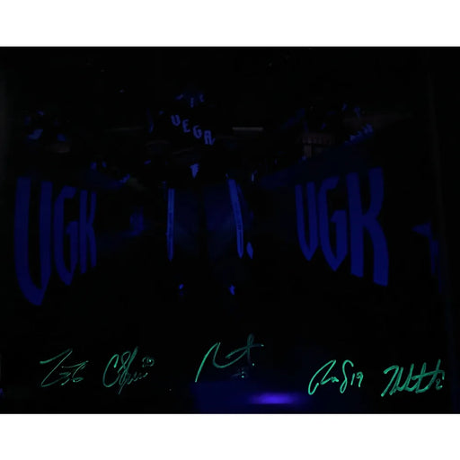 Alec Martinez Vegas Golden Knights Glow in the Dark Signed 11x14 Photo IGM  COA