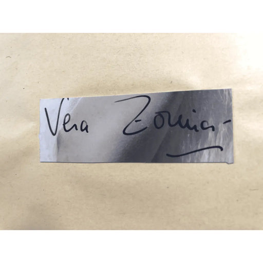 Vera Zorina Hand Signed Album Page Cut JSA COA Autograph The Goldwyn Follies