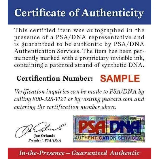 Vin Scully Hand Signed Los Angeles Dodgers Jersey Number 6 PSA/DNA COA  Announcer