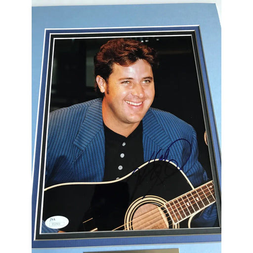 Vince Gill Signed 8X10 Photo Collage Matted JSA COA Autograph Country Music