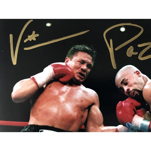 Vinny Paz Signed 8x10 Photo COA Inscriptagraphs Boxing Autograph Pazienza