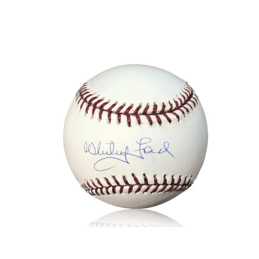 Whitey Ford Signed OMLB Baseball COA MLB Steiner Autograph New York Yankees NY