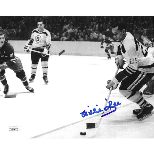 Willie O’Ree Autographed 8x10 Photo JSA COA NHL Boston Bruins Legendary Signed