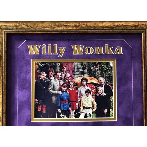 Willy Wonka All Kids x5 Signed Framed Golden Ticket JSA COA Autograph Movie Cast