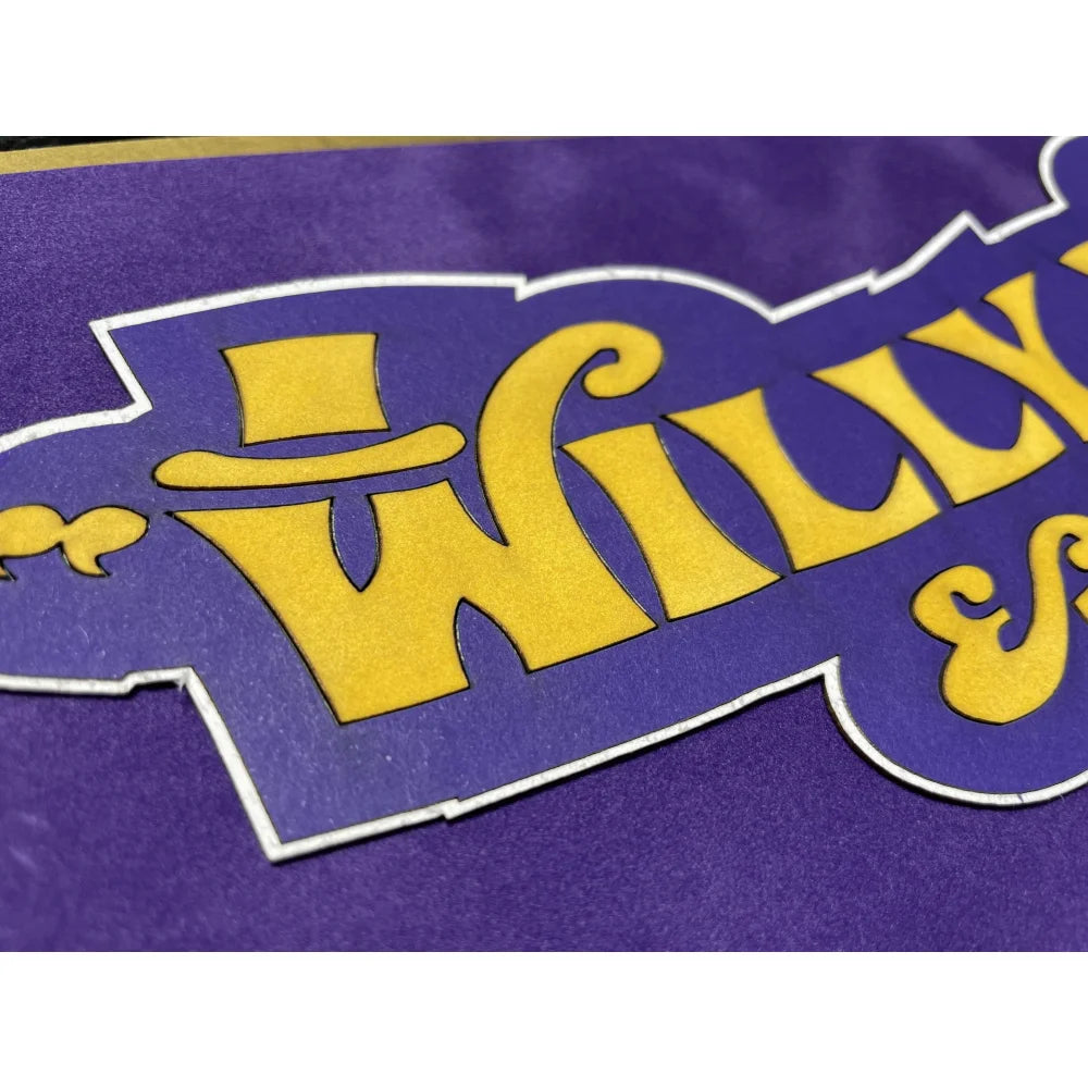 WONKA SECURITY SHOULDER PATCH: Willy Wonka - Chicago Cop Shop